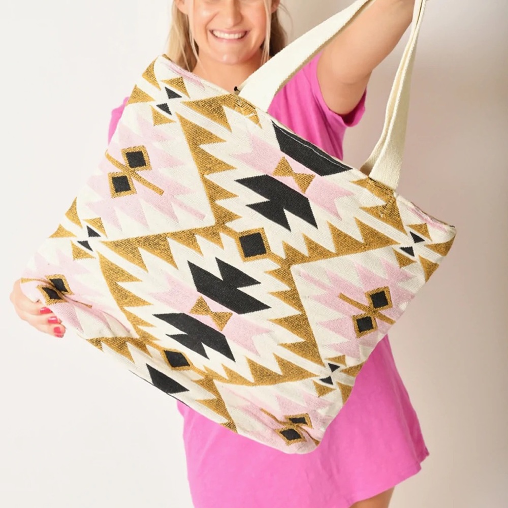 Billabong Woven Canvas Tote